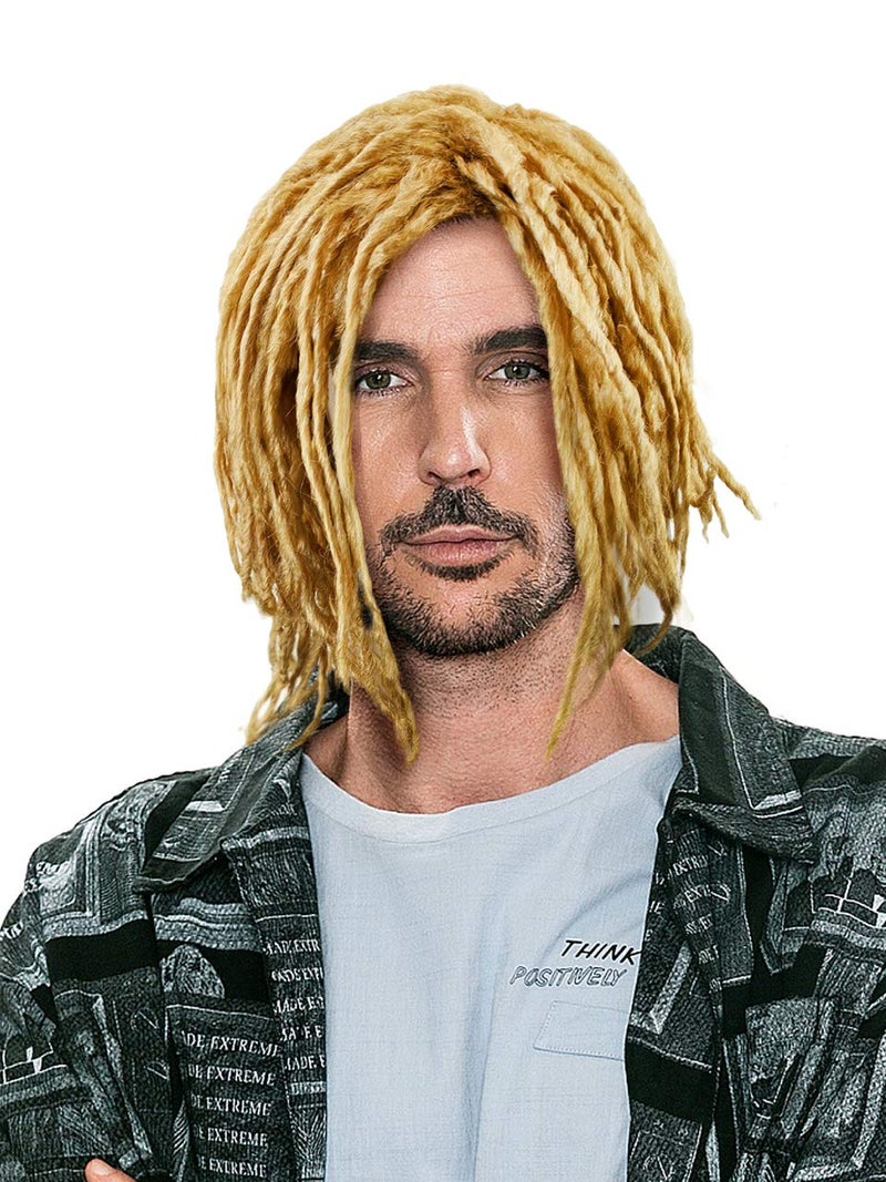 costumebase Reggae Jamaican Marley Style Wig Blond Dreads Rasta Dreadlock 144/60 - Image 1